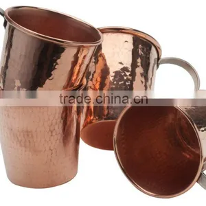 Manufacturer & Wholesaler of 100% Copper Moscow Mule Mugs & Cups for VODKA MIXOLOGY thumbnail-1
