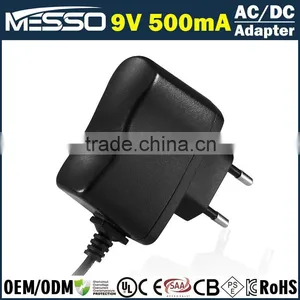 9V 500mA Power Adapter 9V AC DC Adapter 4.5W Switching Power Supply 100V-240V thumbnail-1