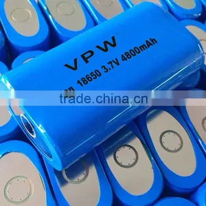 Li-ion 18650 3.7V 4800mAh Rechargeable Li-ion Battery thumbnail-3