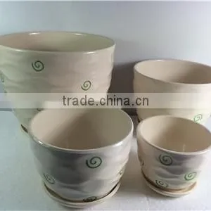 Good Quality Hot Sale Cheap Ceramic Flower Pot for Garden thumbnail-1
