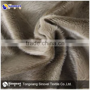 Warp Knitting Plush Fabric/Short Hair Velvet Fabric/normal Velvet thumbnail-1