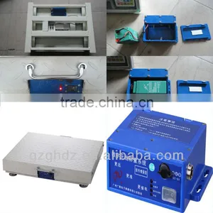 Full Stainless Steel China Supplier Weighing Floor Wireless Scale From Guangzhou Guangheng thumbnail-5