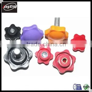 Star Clamping Knob Screw, Plastic Star Knob Bolt, Machine Star Knob thumbnail-1