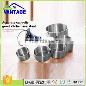 10pcs Handle Sackable Spoon Measuring Tool and Stainless Steel Measuring Cup thumbnail-1