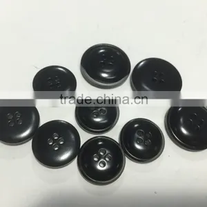 Bread Shape 4 Holes Fancy Natural Corozo Nut Buttons thumbnail-1