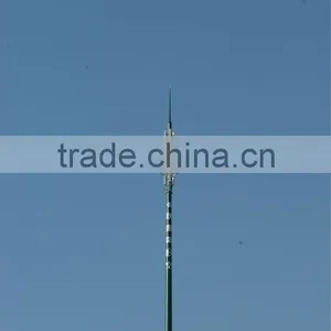 Telecom Galvanized Steel Monopole Tower thumbnail-1