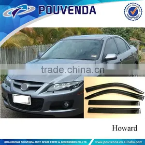 Window Visor for Mazda Accessories Weathershields Rainshields Slim 4 Pcs thumbnail-1