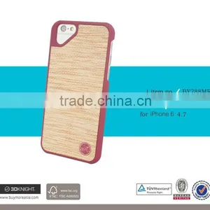 3D Knight Custom Design Blank Straw Wooden Carved Engraved Painting Phone Case Cover For IPhone 6 6s 6sPlus thumbnail-3