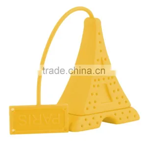 Mini Eiffel Tower Design Silicone Tea Strainer Bag thumbnail-2