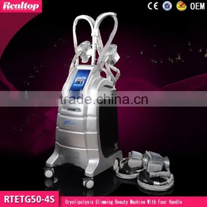 Clinic Best Cryolipolysis Machine 4 Handles Multi-Function Beauty Equipment Type Fat Freezing Cryolipolysis No Pain thumbnail-1