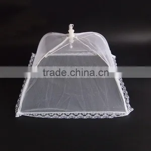 33cm Kitchen Foldable Mosquite Net Umbrella Mesh Food Cover thumbnail-1