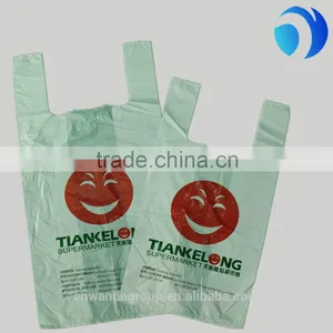 Hot Sale Household Essential Food Saver PlasticT-shirt Bag on Roll thumbnail-1