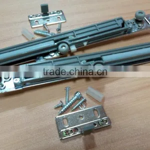 Inner-hanging Type Steel and PA6 Sliding Door Hardware With Soft Close thumbnail-2