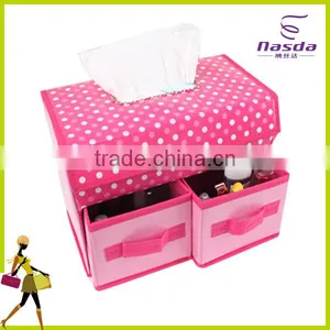 Multipurpose Fabric Cardboard Storage Box/tissue Box thumbnail-1