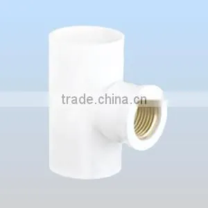 Water Supply Tee Pipe Fittings With Brass thumbnail-1