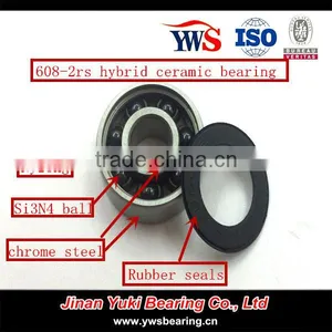 Chrome Steel Stainless Steel Hybrid Ceramic Bearing 608 thumbnail-1