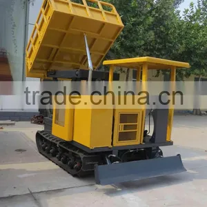 Full Rubber Track Caterpillar Dumper Loading Palm thumbnail-4