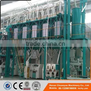 Full Automatic 150tpd Maize Flour Plant for Maize Grits and Flour thumbnail-1