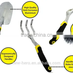 4 Piece Softouch Garden Tool Set Ergonomic Gardening Tool Set - Made From High Quality Anti-corrosion Aluminium thumbnail-6