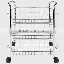Supermarket Vegetable Trolley With Wheel thumbnail-2