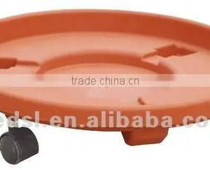 Round Tray With Wheel, Tray, Plate,plasti Big Tray. thumbnail-1