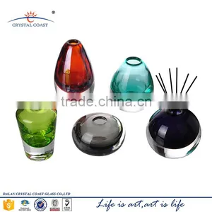 Small Empty Bathroom Fragrance Reed Diffuser Glass Bottle Reed thumbnail-1