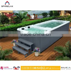 Whirlpool Massage Fiberglass Swimming Pool thumbnail-1