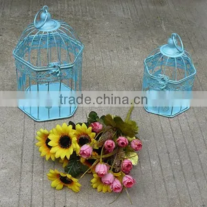 2015 Newest Butterfly Square Iron Ornamental Cages Bird thumbnail-3