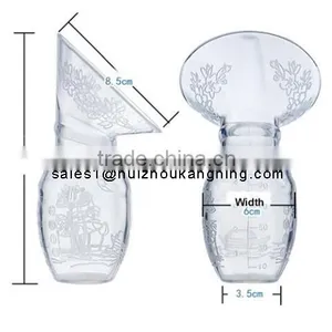 Silicone Breast Pump For Breastfeeding With Lid thumbnail-4