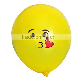 Hign Quailty Rubber Decoration Christmas Emoji Balloon thumbnail-6