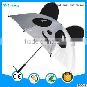 2016 Wholesale Lovely Cartoon Cat Ears Customized Umbrella,popular Small Stick Animal Style Child Umbrella thumbnail-4