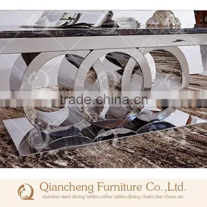 Italian Marble Top Coffee Table thumbnail-5