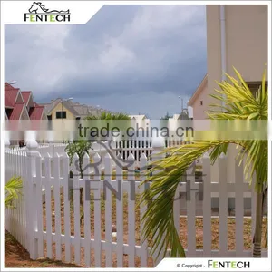 Best Quality Fentech 100% Pvc Uv Proof Picket Pvc/Plastic/Picket Fence thumbnail-5