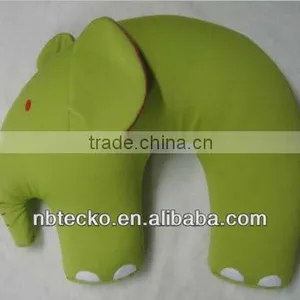 Elephant Shape Microbeads Neck Pillow thumbnail-1