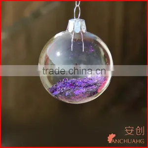 Clear Acrylic Ball Ornament thumbnail-4