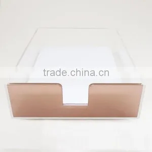 Handmade Transparent Acrylic Note Holder/Memo Holder thumbnail-6