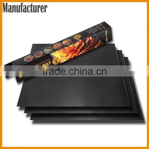 Reusable Non-stick Teflon Baking Mat BBQ Grill Mat Barbecue Grilling Sheet Liner Mesh Bbq Sheet Bbq Mat thumbnail-2