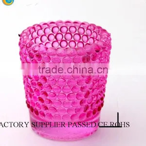 Glass Color Pearl Tealight Candle Holders thumbnail-5