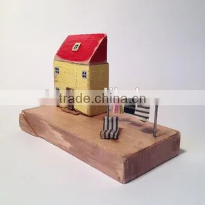 Little Wooden House, Driftwood House, Gift thumbnail-5