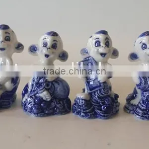Ceramic Monkey Figurine for Decoration thumbnail-4