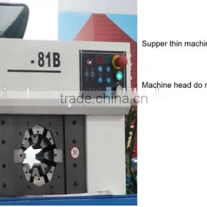 CE Advanced Super Thin Body Max Opening High Pressure Hose Crimping Machine R15 1/8" 2" With Quick Change Tool thumbnail-2