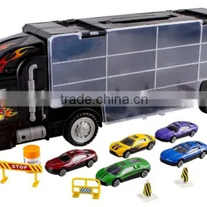 Dongguan Toys Transport Car Carrier Truck Toy for Boys From ICTC Factory thumbnail-2
