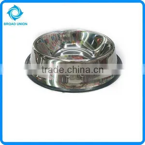 Full Stainless Steel Dog Food Bowl thumbnail-1