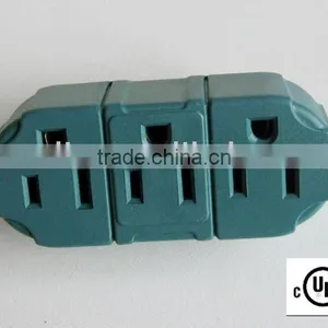 UL CUL 3 Outlet Wall Tap thumbnail-1