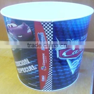 Popcorn Packing Tin Bucket thumbnail-2