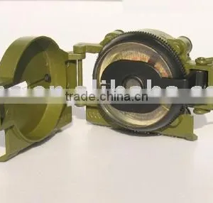Military Compass and Army Compass for Outdoor Hiking of Metal Marching Lensatic Compass in Pocket thumbnail-1