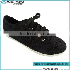 Global Selling Latest Fashion Flat Casual Shoes Ladies Sneakers With Trading thumbnail-1