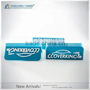 Made and Design High Quality Garment PVC Rubber Label thumbnail-1