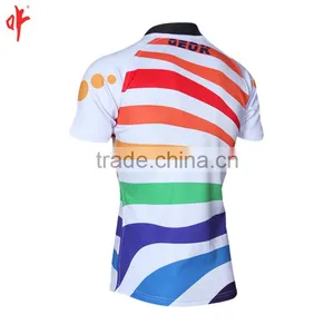 Rainbow Bridge Design Rugby Jerseys,sublimation League Jerseys Football Shirt thumbnail-4