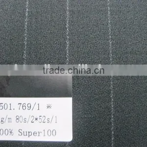 Wool Fabric for Varsity Jacket, Shetland Wool Fabric, Australian Merino Wool Fabric thumbnail-2